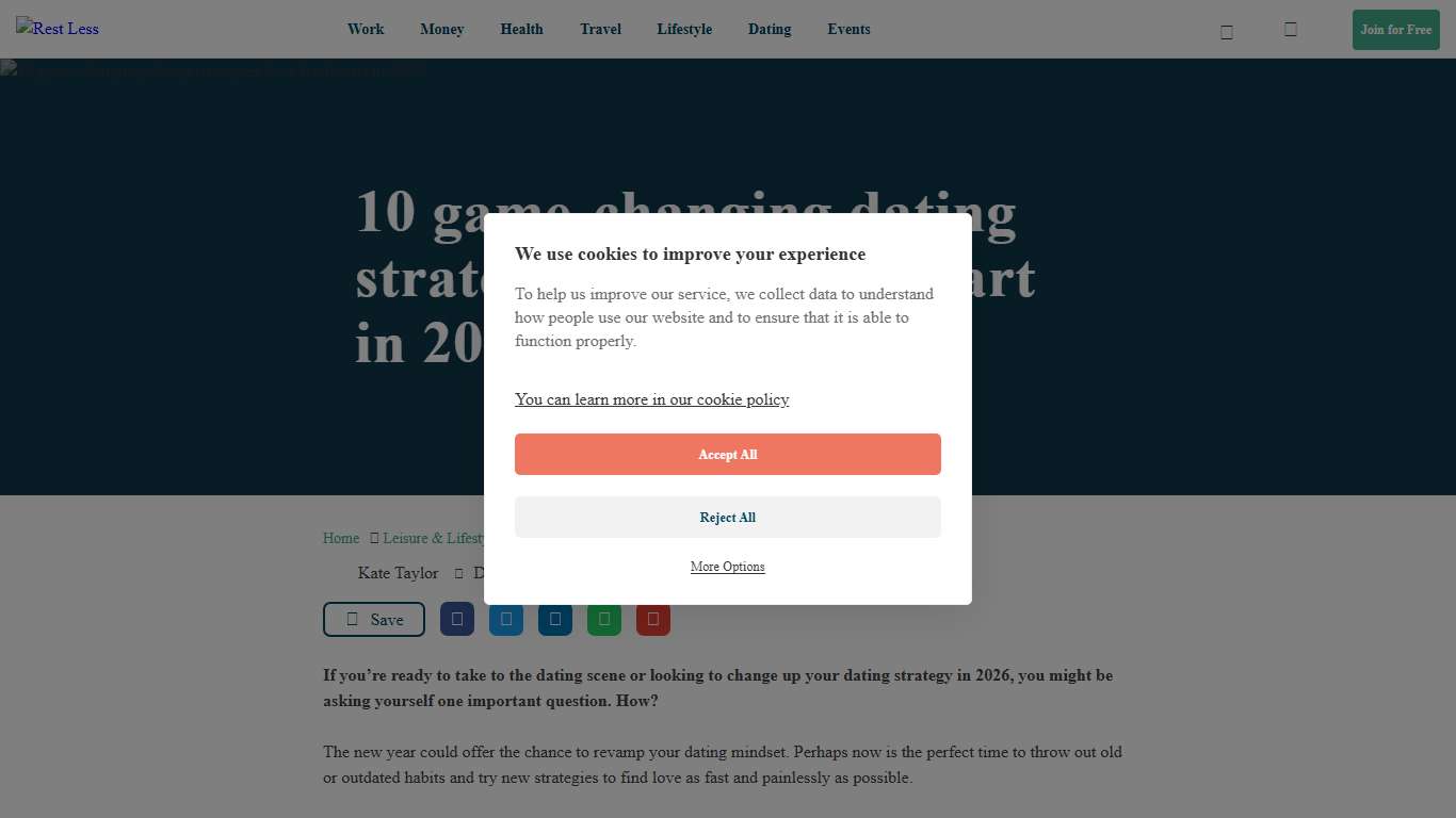 10 game-changing dating strategies for a fresh start in 2026 - Rest Less